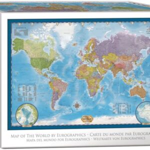 Eurographics | World map | 5.000 stukjes