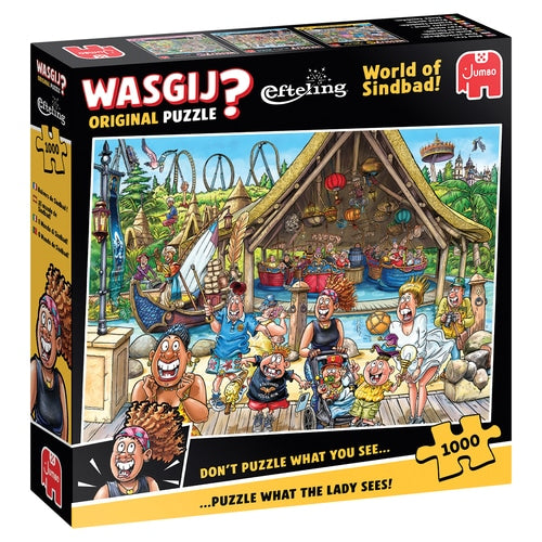 Wasgij Original Efteling – De Wereld van Sinbad | 1000 stukjes